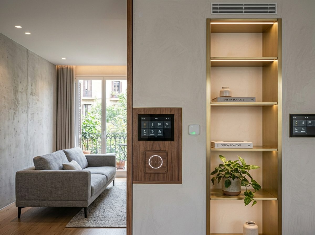 Vivienda inteligente con domótica